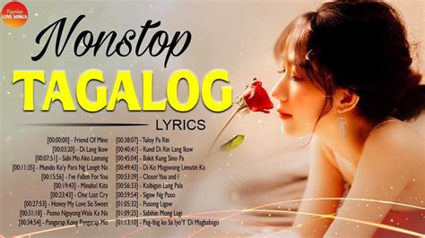 filipino love songs lyrics